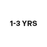 1 to 3yrs